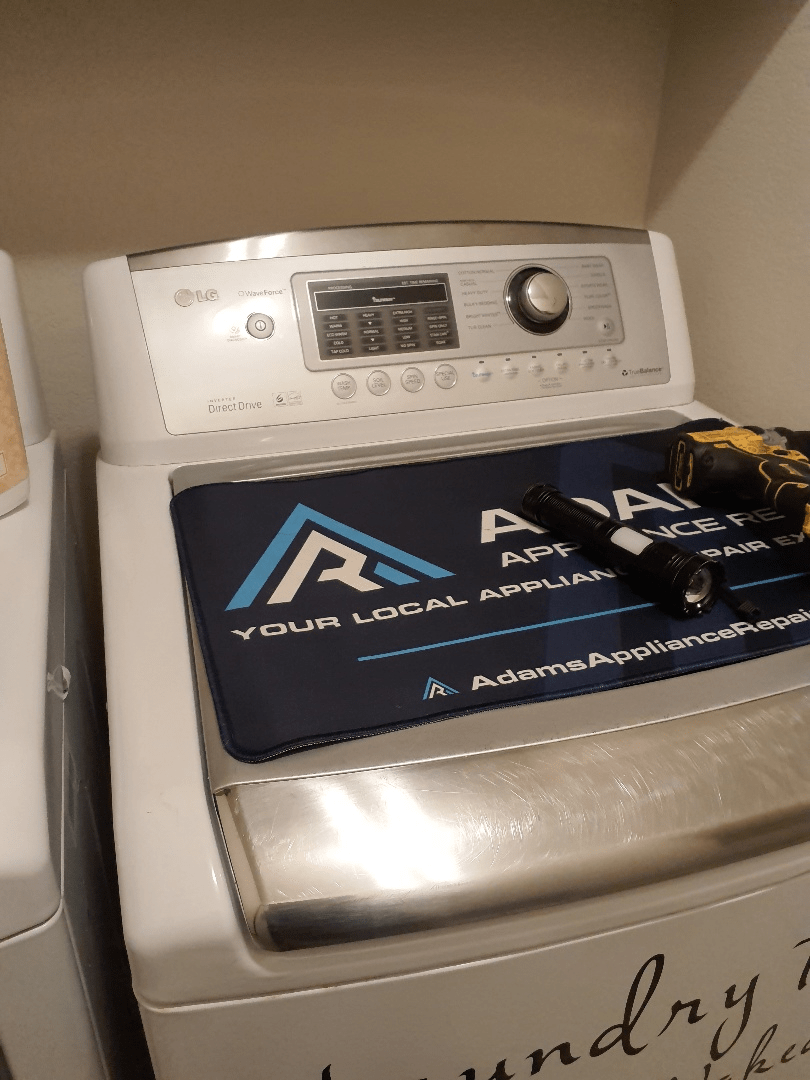 LG top-load washing machine fixed by Adam's