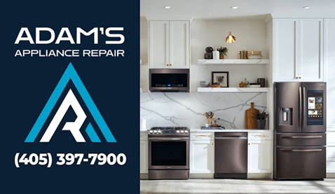 Adams Appliance Repair Inc. service van in Oklahoma City OK. Always ready for Kenmore in Oklahoma County.
